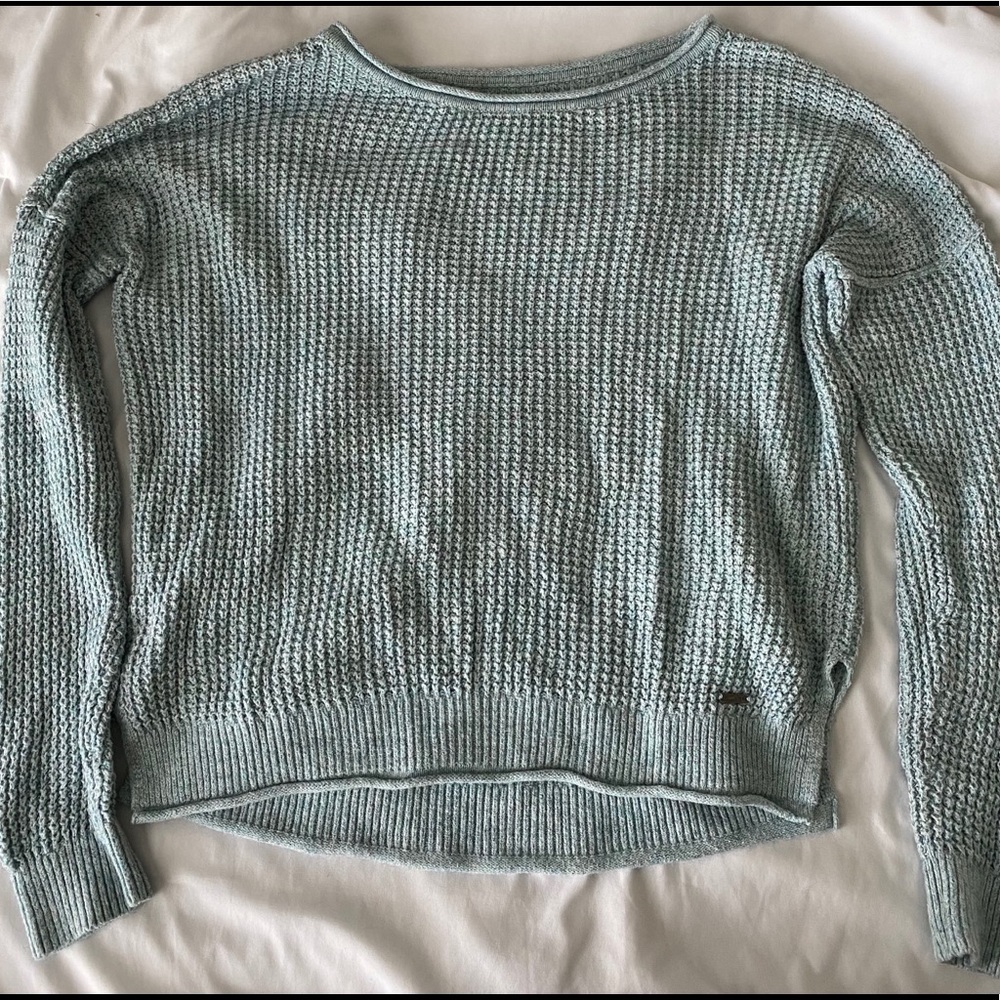 Hollister blue sweater